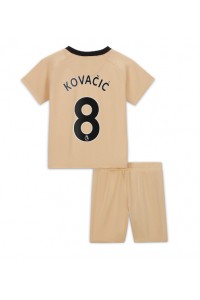 Fotbalové Dres Chelsea Mateo Kovacic #8 Dětské Třetí Oblečení 2022-23 Krátký Rukáv (+ trenýrky)